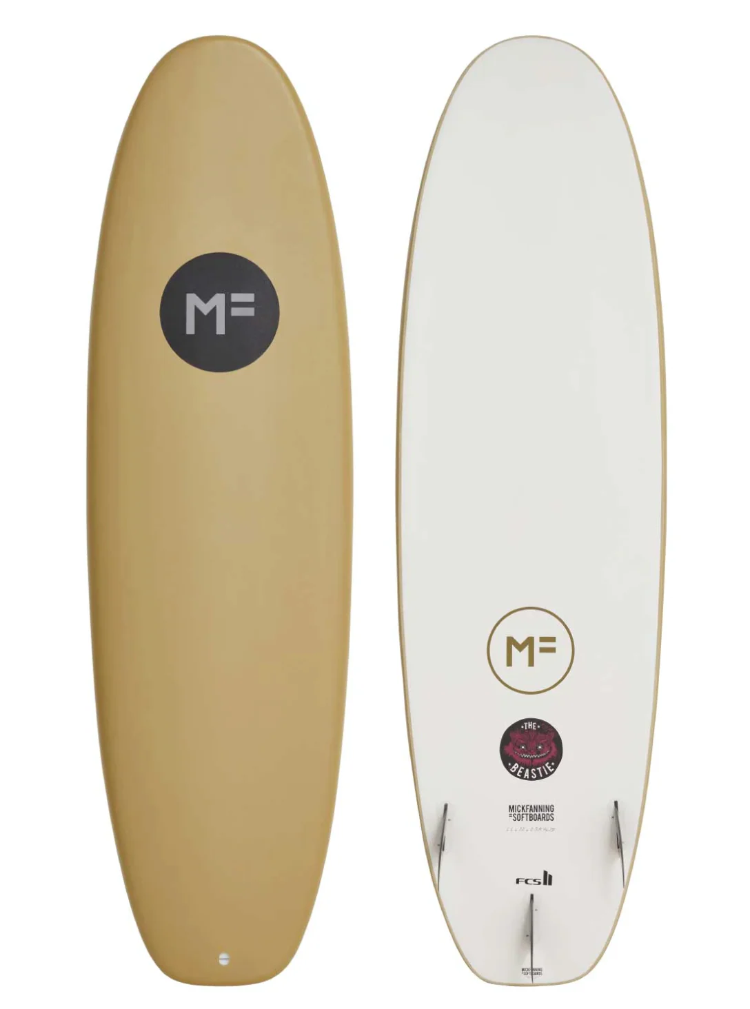MF Beastie Epoxy Lam Softboard - Jade - Image 3