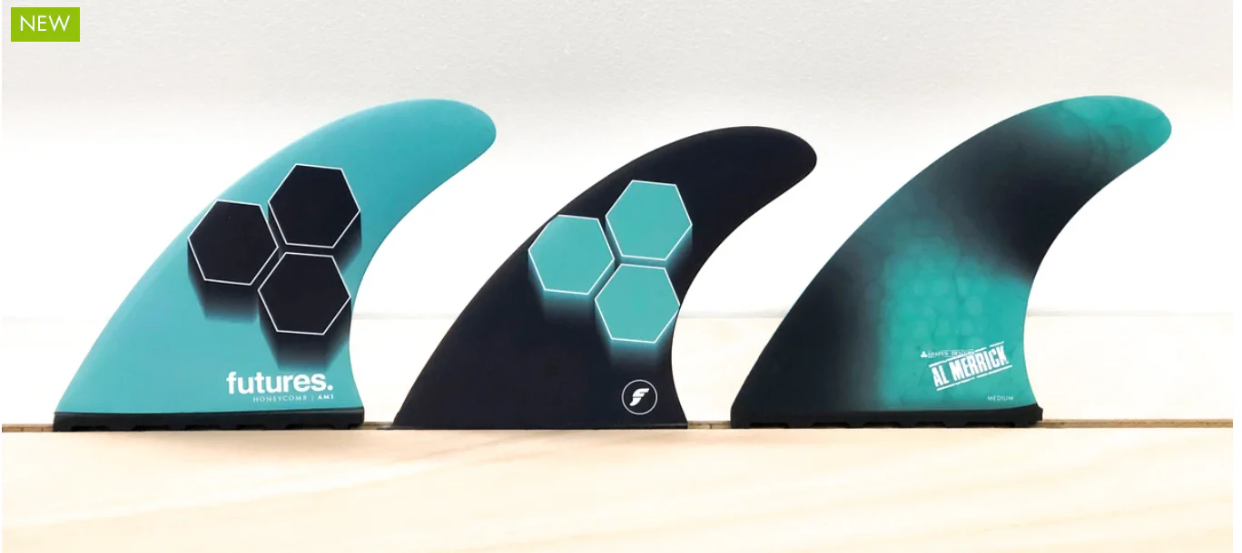 Futures Al Merrick AM1 Thruster - Teal/Navy - Image 3