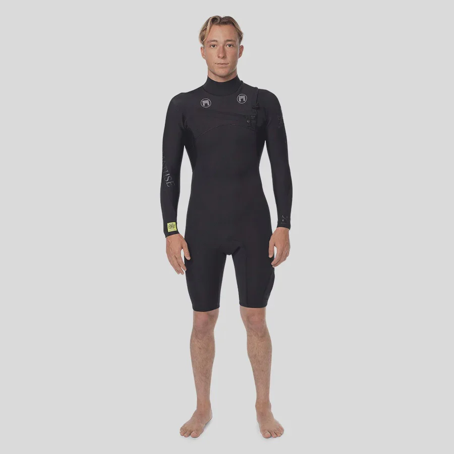 Matuse Apollo 2mm Long Sleeve Spring Suit - Black