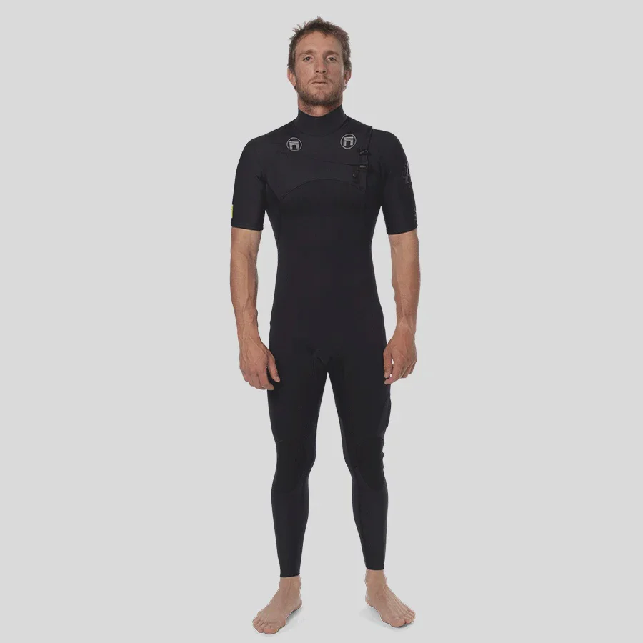 Matuse Apollo 2mm Short Sleeve Steamer - Black
