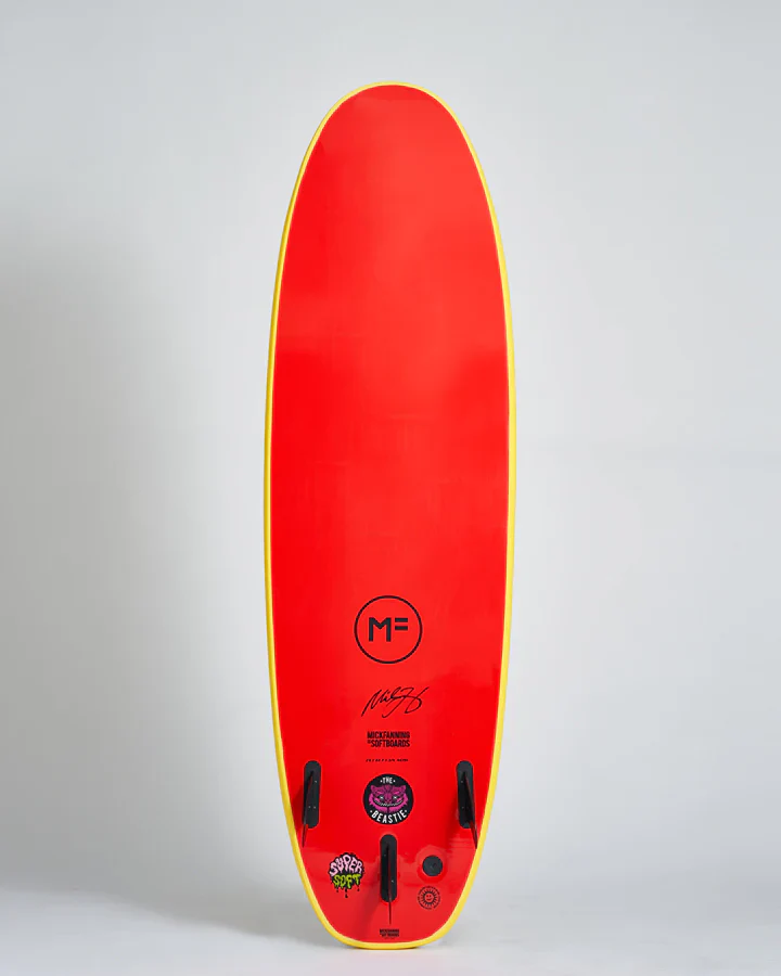 MF Beastie Super Soft - Sunshine/Red - Image 2