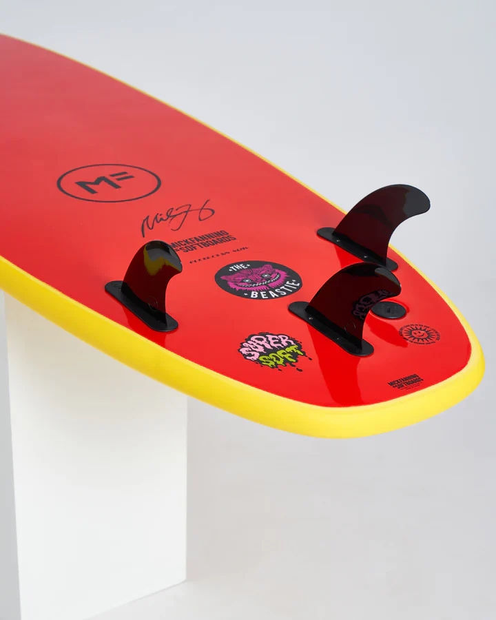 MF Beastie Super Soft - Sunshine/Red - Image 4