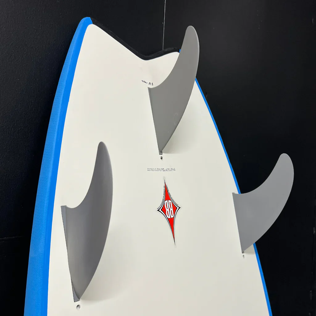 Bennett Softboard - 5'6 Classic Fish Premium Performance Soft Top - Blue - Image 3