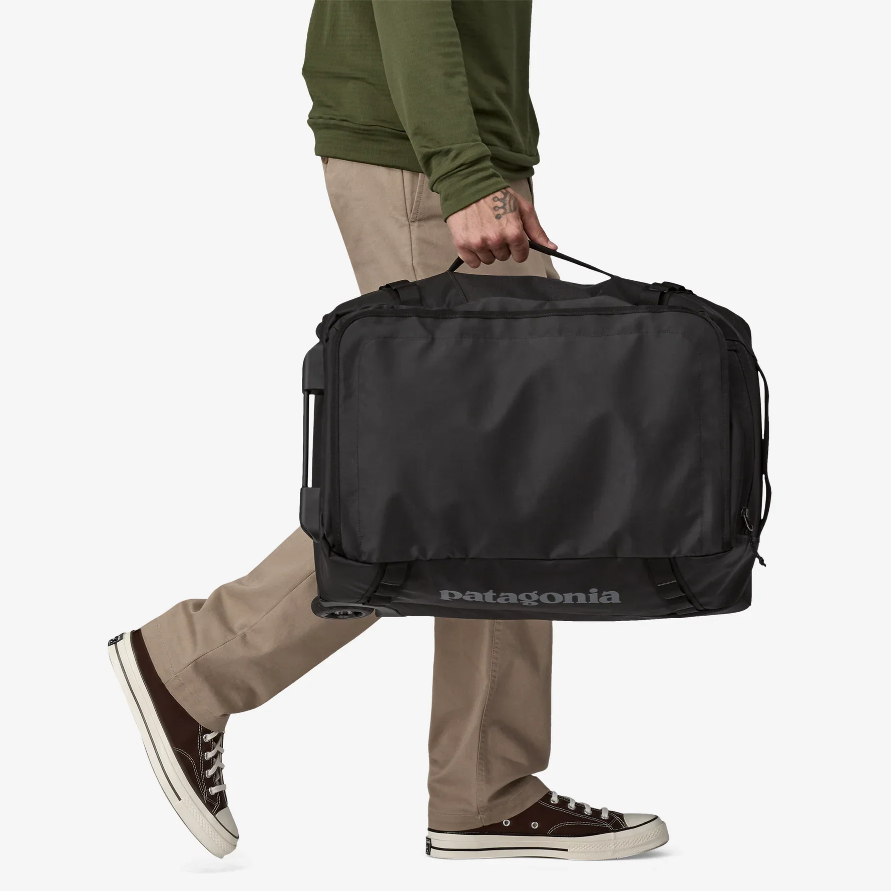 BLACK HOLE WHEELED DUFFEL 40L - BLACK - Image 7