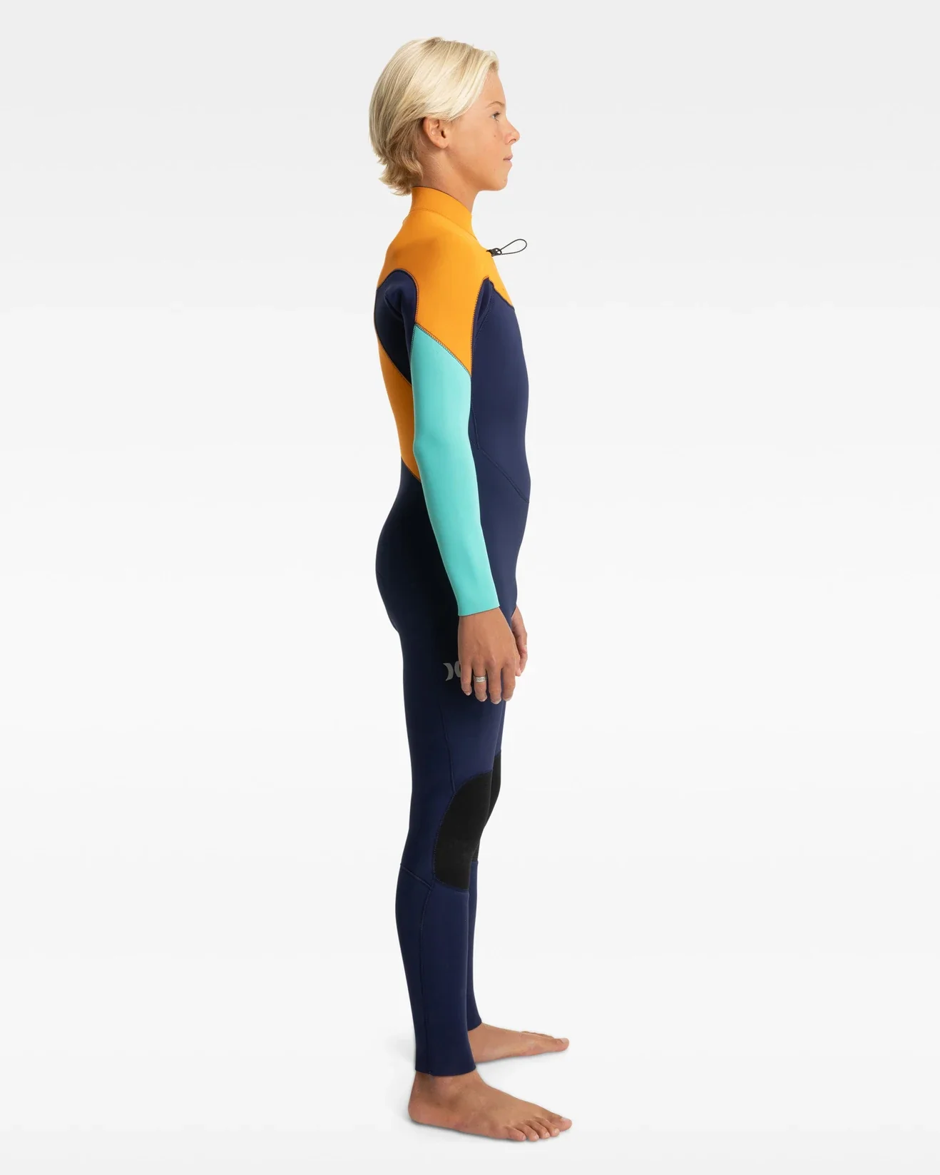 Boys Advant 3/2mm Hurley Youth Wetsuit Steamer - Flag Blue - Image 5