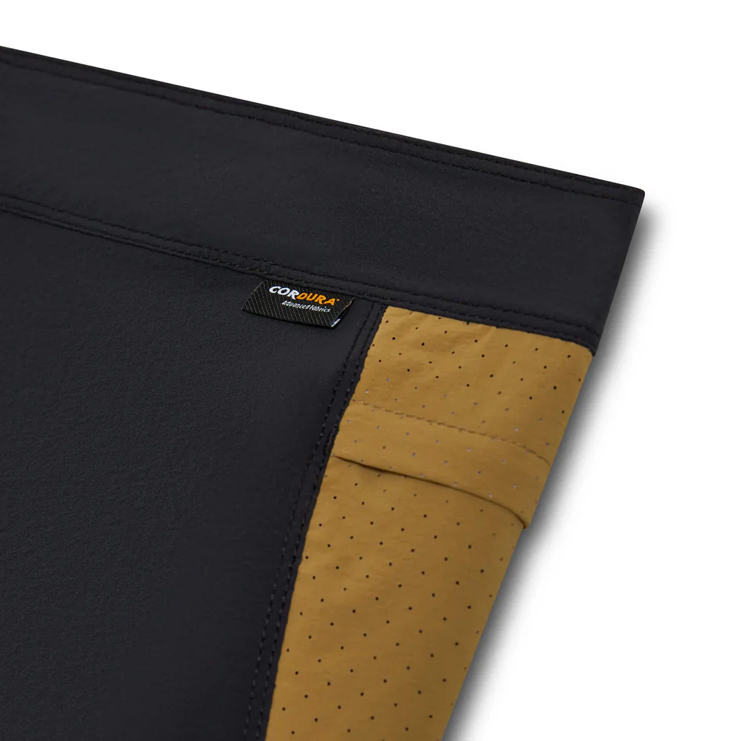 Florence Cordura® Airtex Boardshort - Black/Tan - Image 4