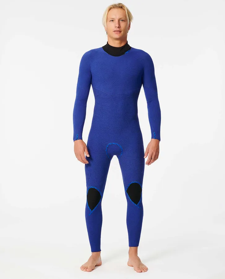 E-Bomb 3/2 Back Zip Wetsuit - Black - Image 3