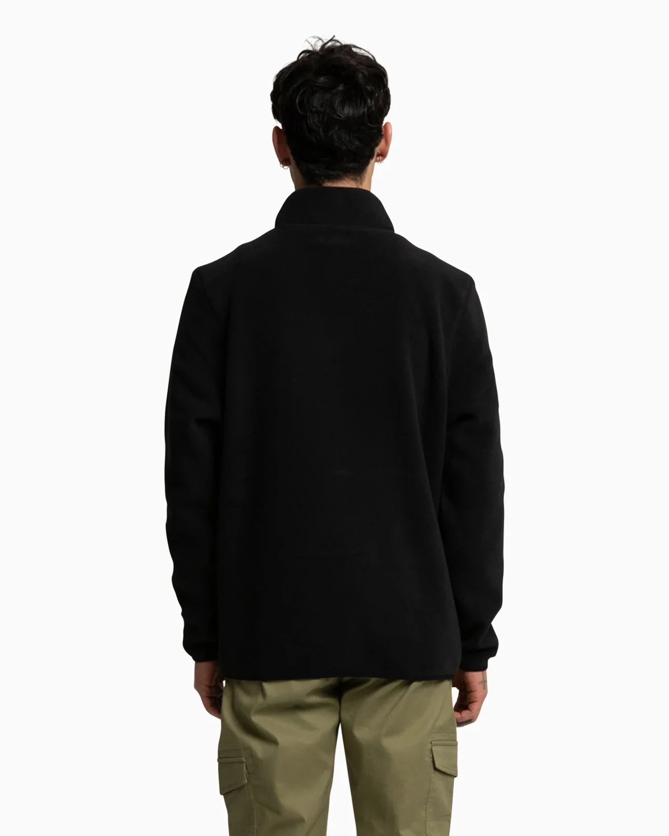 Explore Hurley Mens 200 Polartec Crew - Black - Image 5