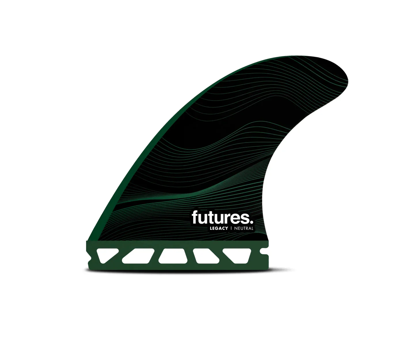 Futures F8 Honeycomb Thruster Fin Set - Green