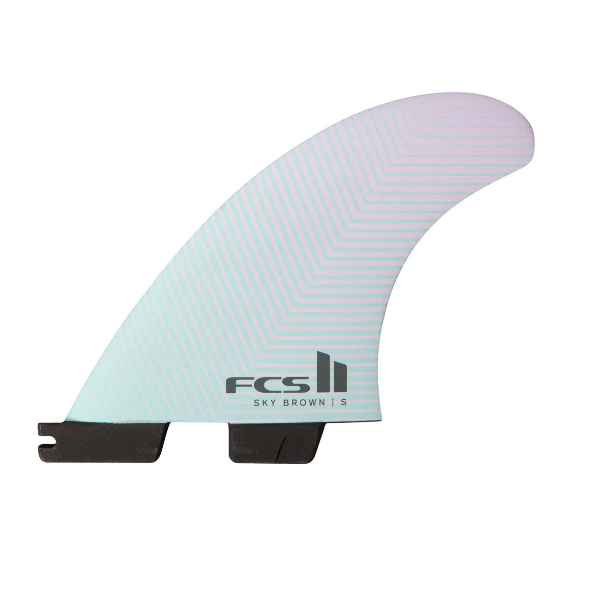 FCS II Skye Brown Pc Tri Fin Set - Seafoam/Lavender