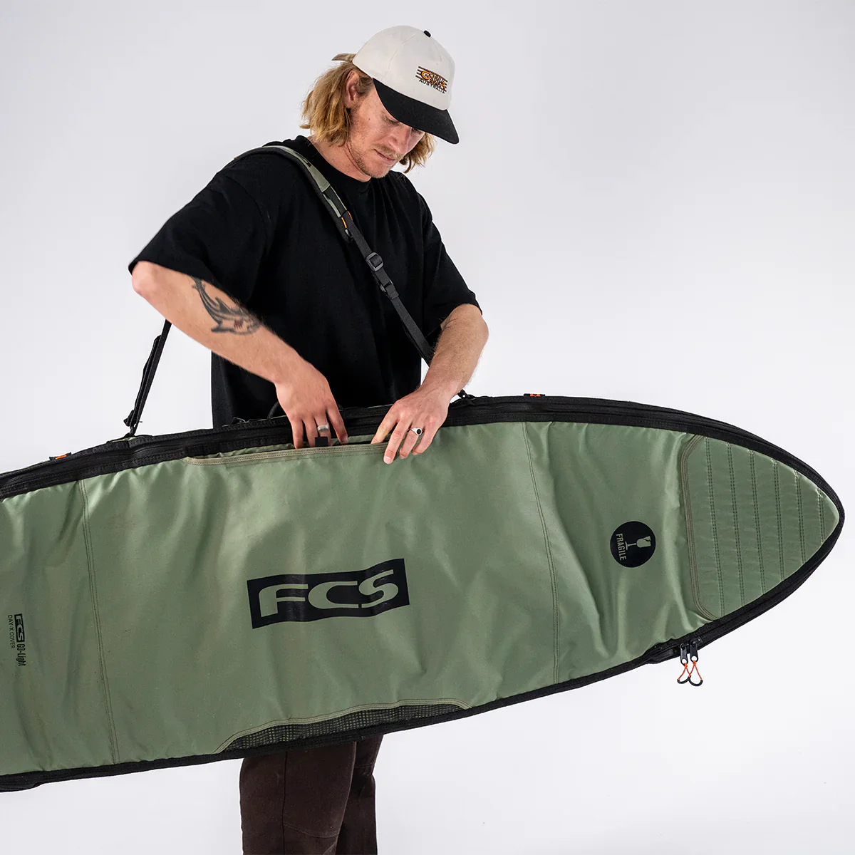 FCS Day-X Shortboard/Fish Cover - Alpine - Image 12