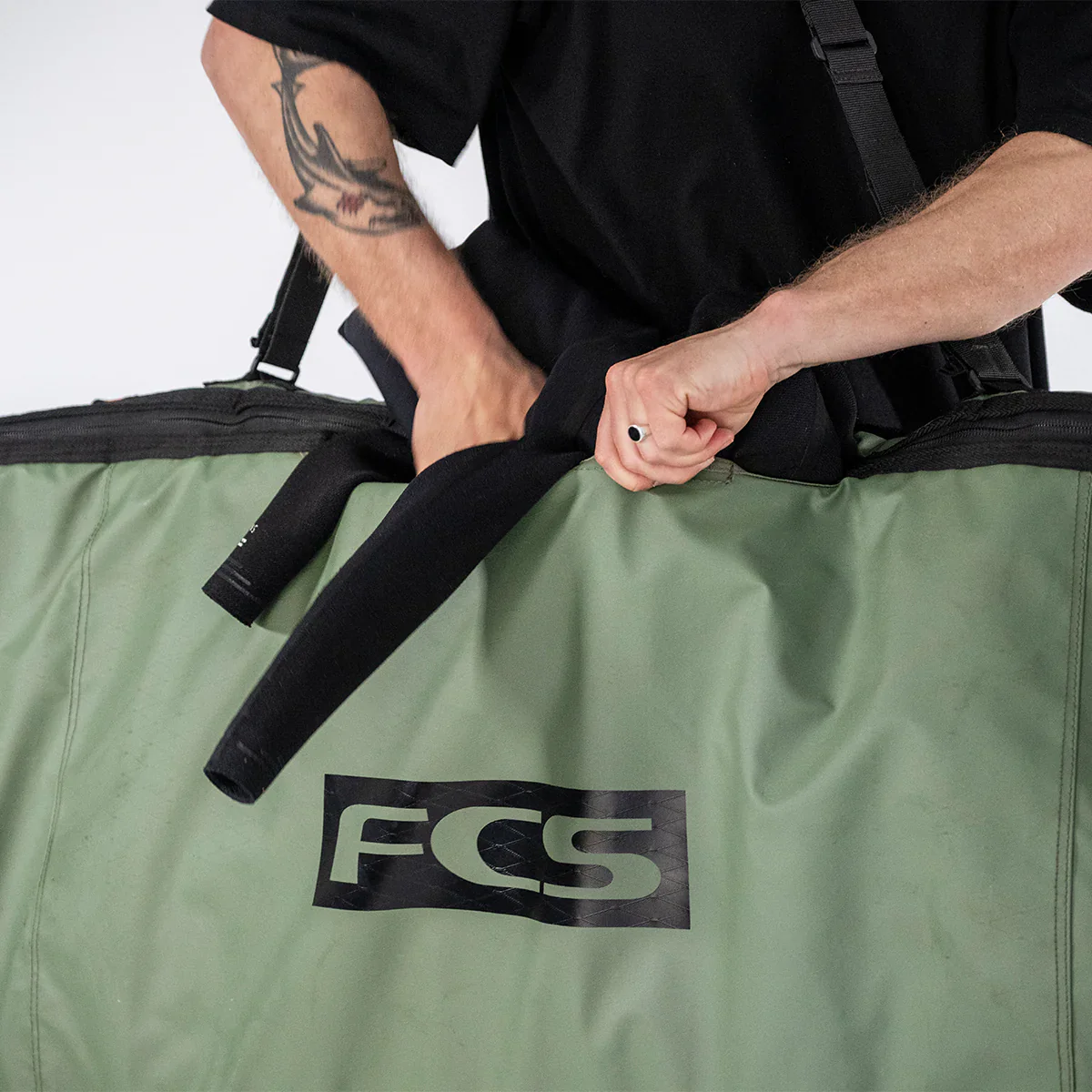 FCS Day-X Shortboard/Fish Cover - Alpine - Image 3