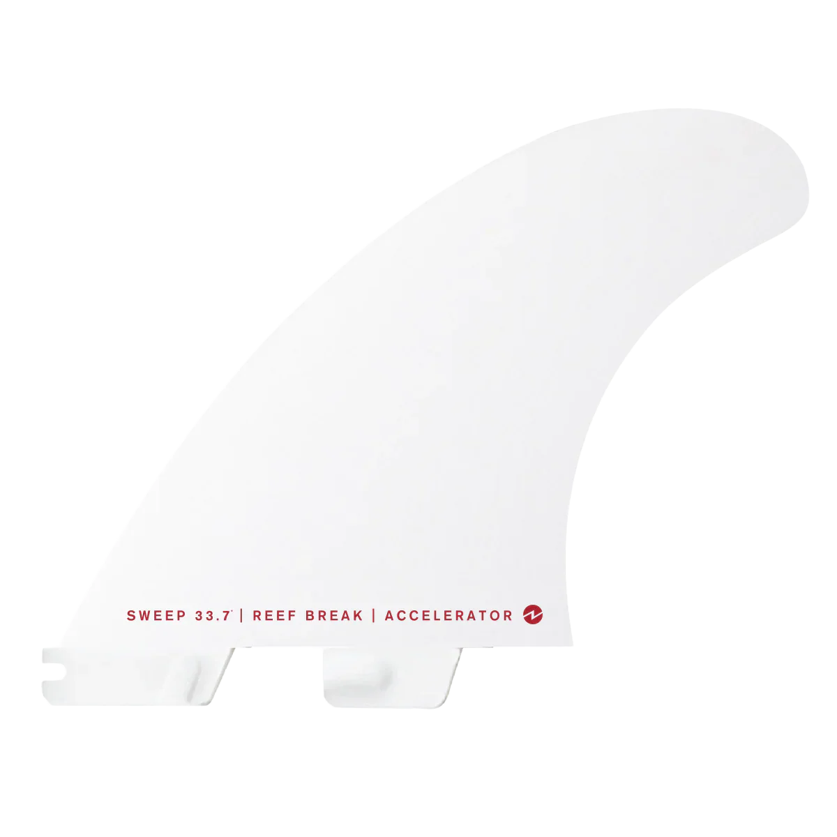 FCS II Accelerator PC Tri Fin Set - White Edition - Image 2