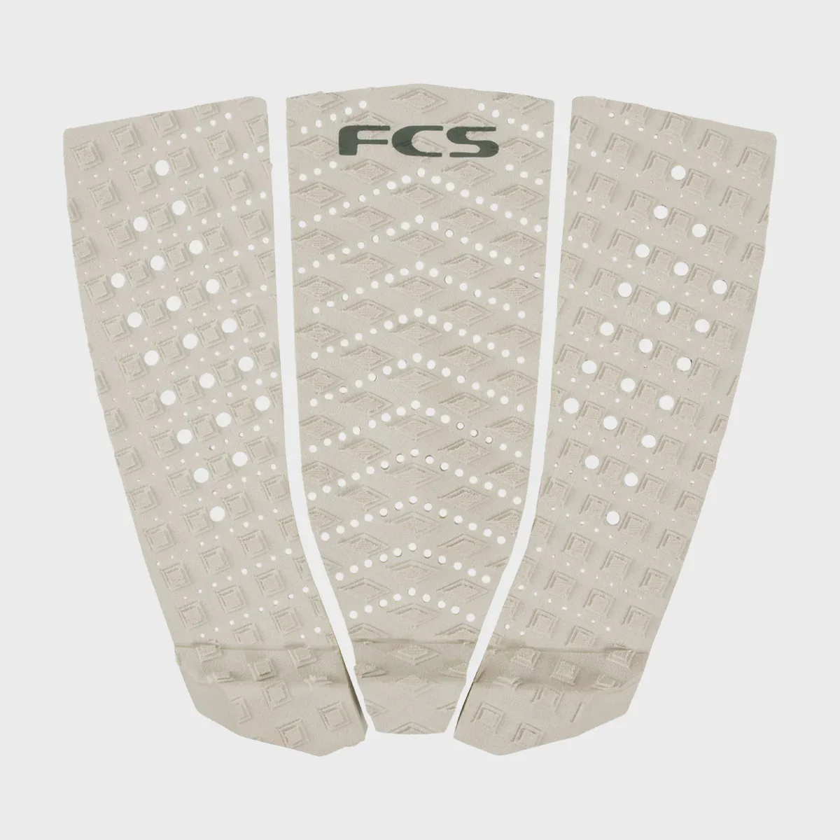 FCS T-3W Traction Pad - Warm Grey/Apline