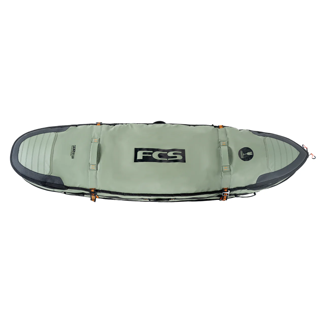 FCS Travel 2 Shortboard/Fish Board Cover - Alpine