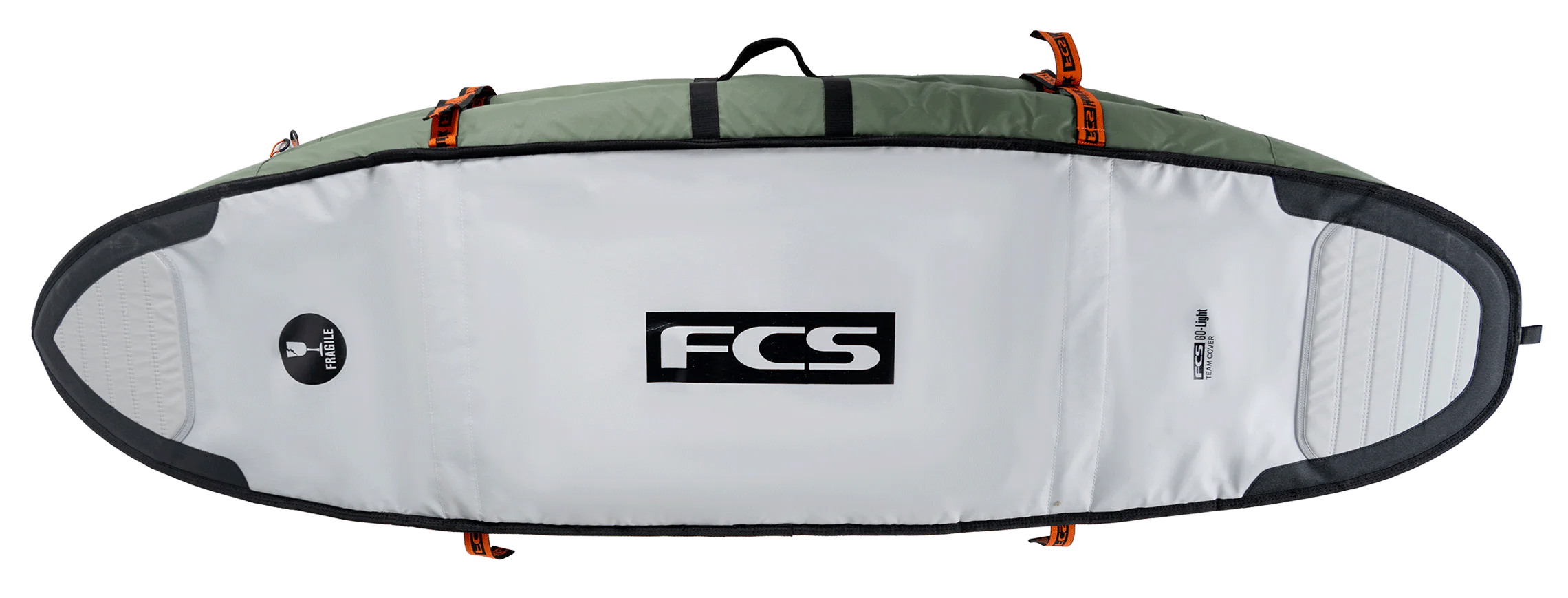FCS Travel 4 Shortboard/Fish Board Cover - Alpine - Image 3
