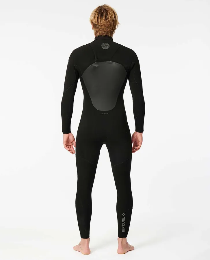 Flashbomb 3/2 Chest Zip Wetsuit - Black - Image 4