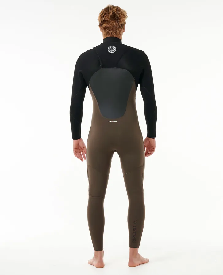Flashbomb 3/2 Chest Zip Wetsuit - Deep Rock - Image 3