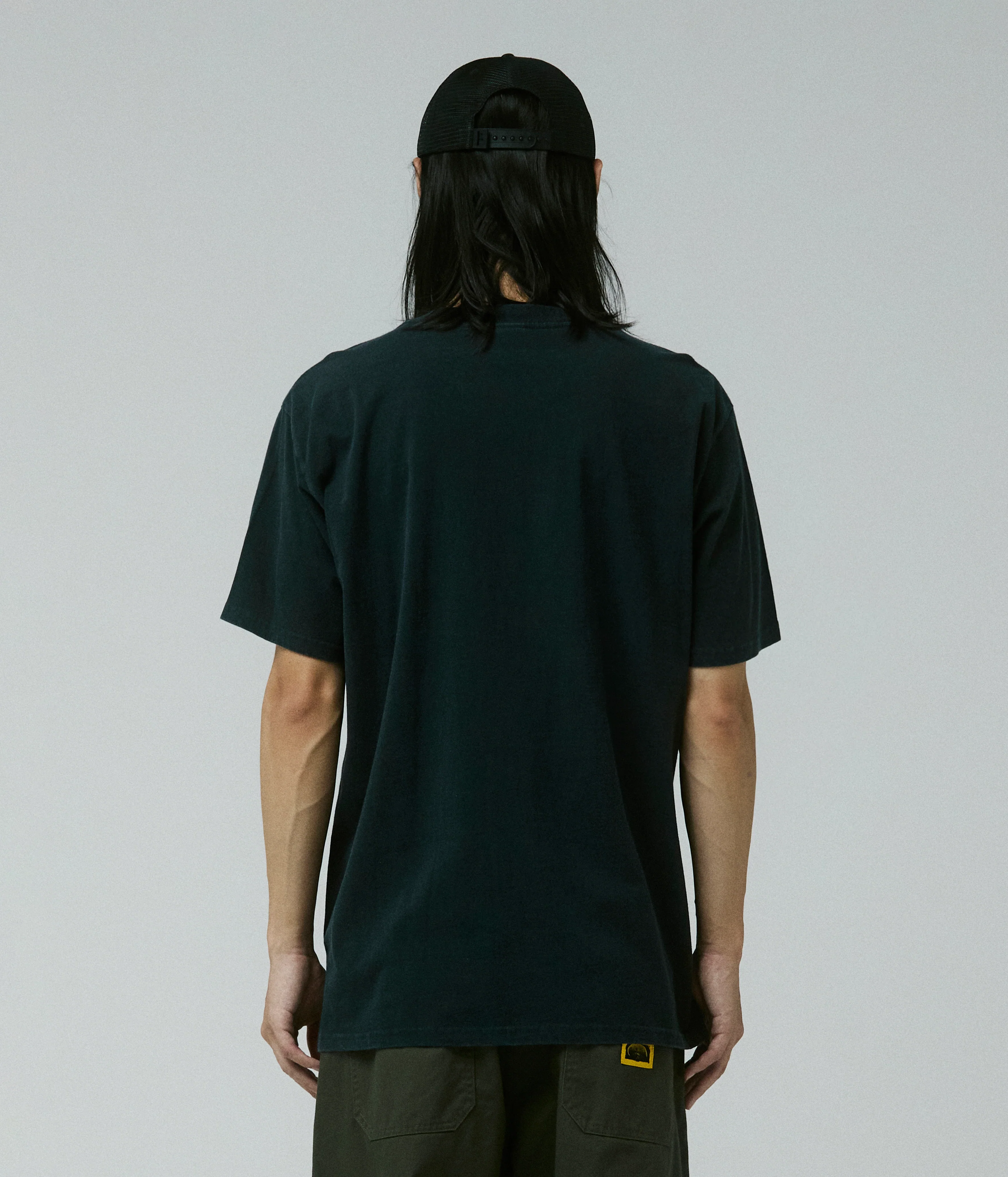 Flatline T-Shirt - Washed Black - Image 2
