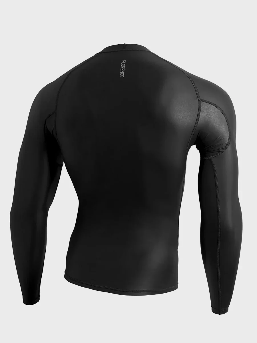 Florence Windshield Long Sleeve Rashguard 2.0 - Black - Image 2