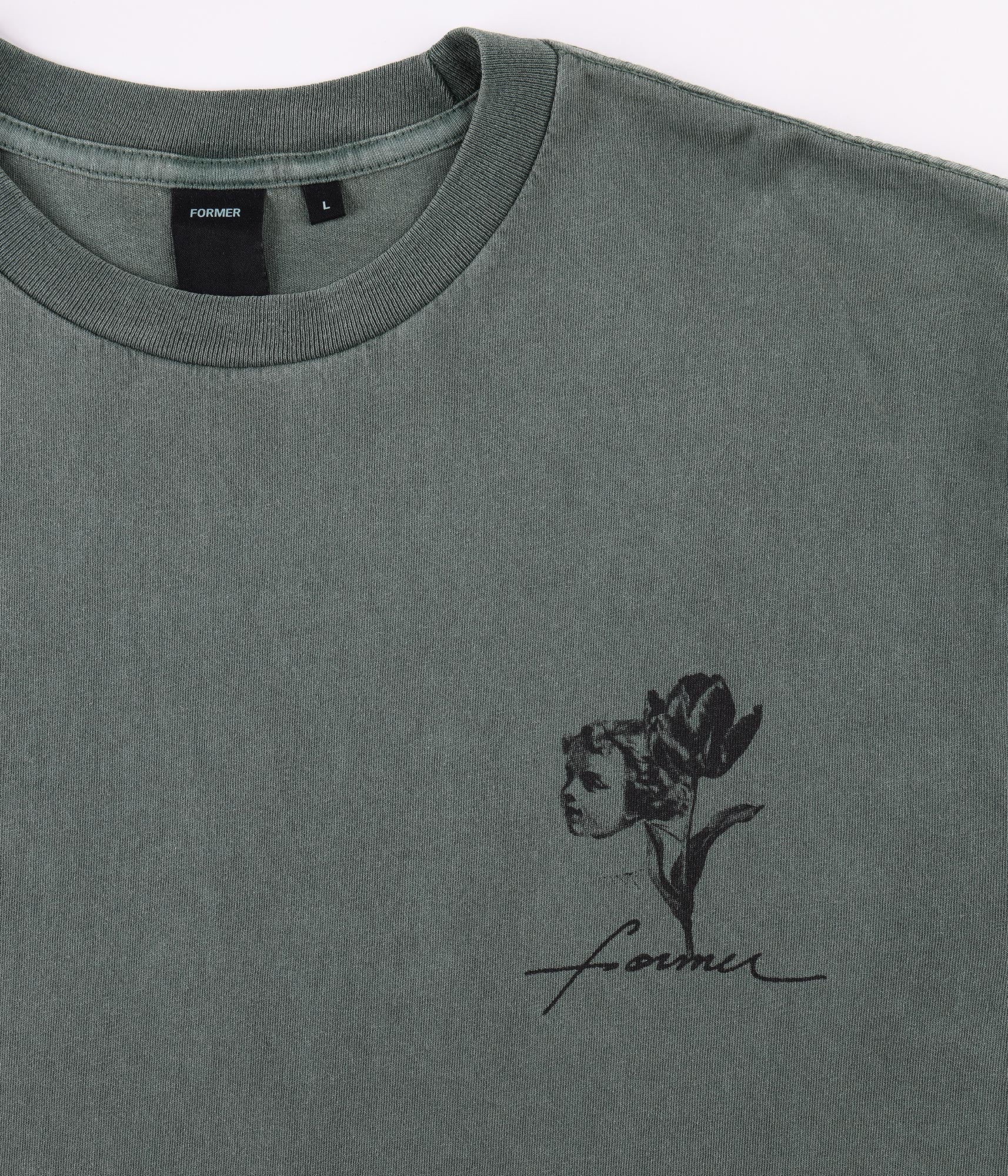 Former Hush T-Shirt - Washed Pine - Image 5
