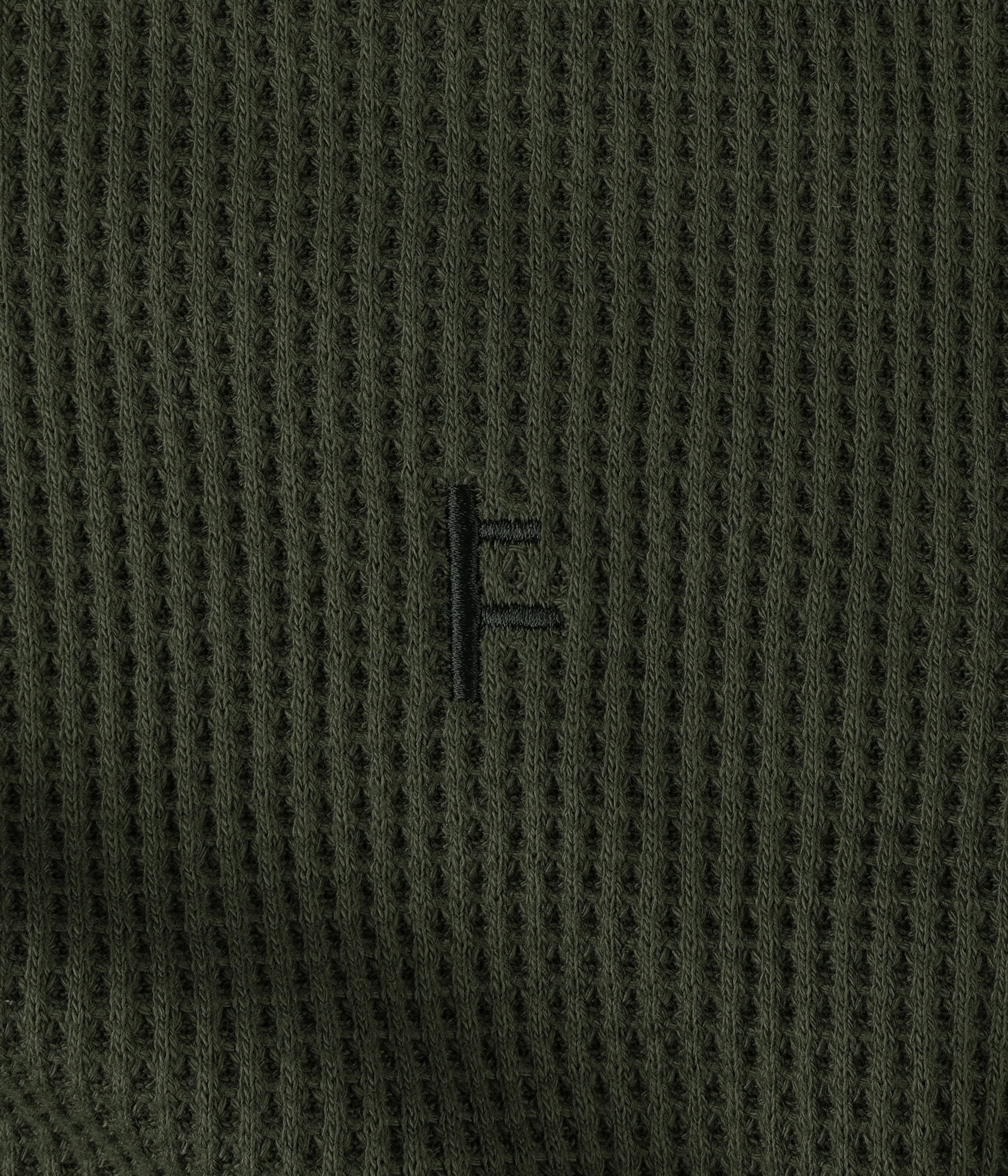 Franchise Waffle Short Sleeve T-Shirt - Surplus - Image 5