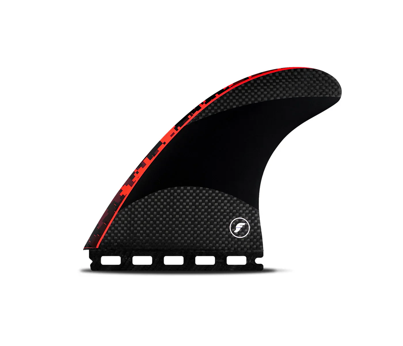 Futures John John Florence Techflex Fin Set (Large) - Digi Red - Image 2