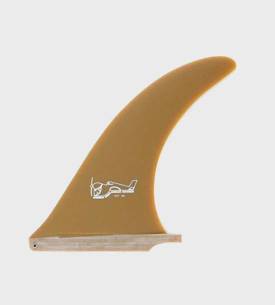 True Ames Greenough 4A 7.5" Single Fin - Rotten Avocado