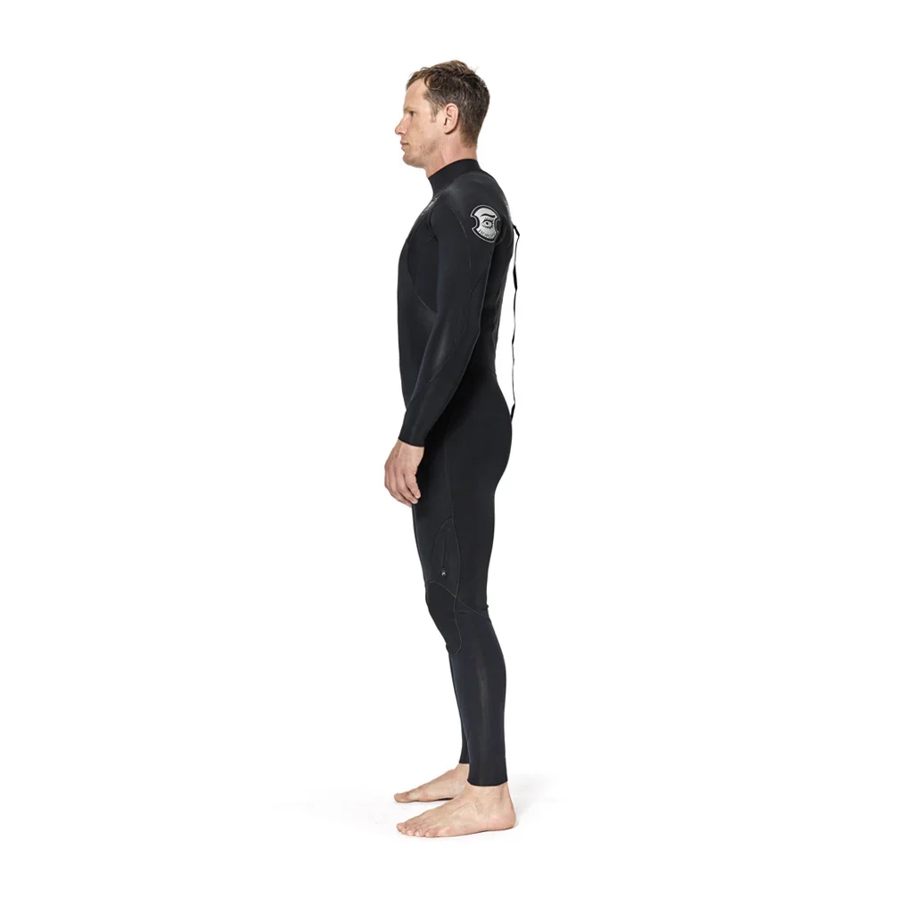 Hoplite 3/2mm Steamer Wetsuit - Black - Image 6