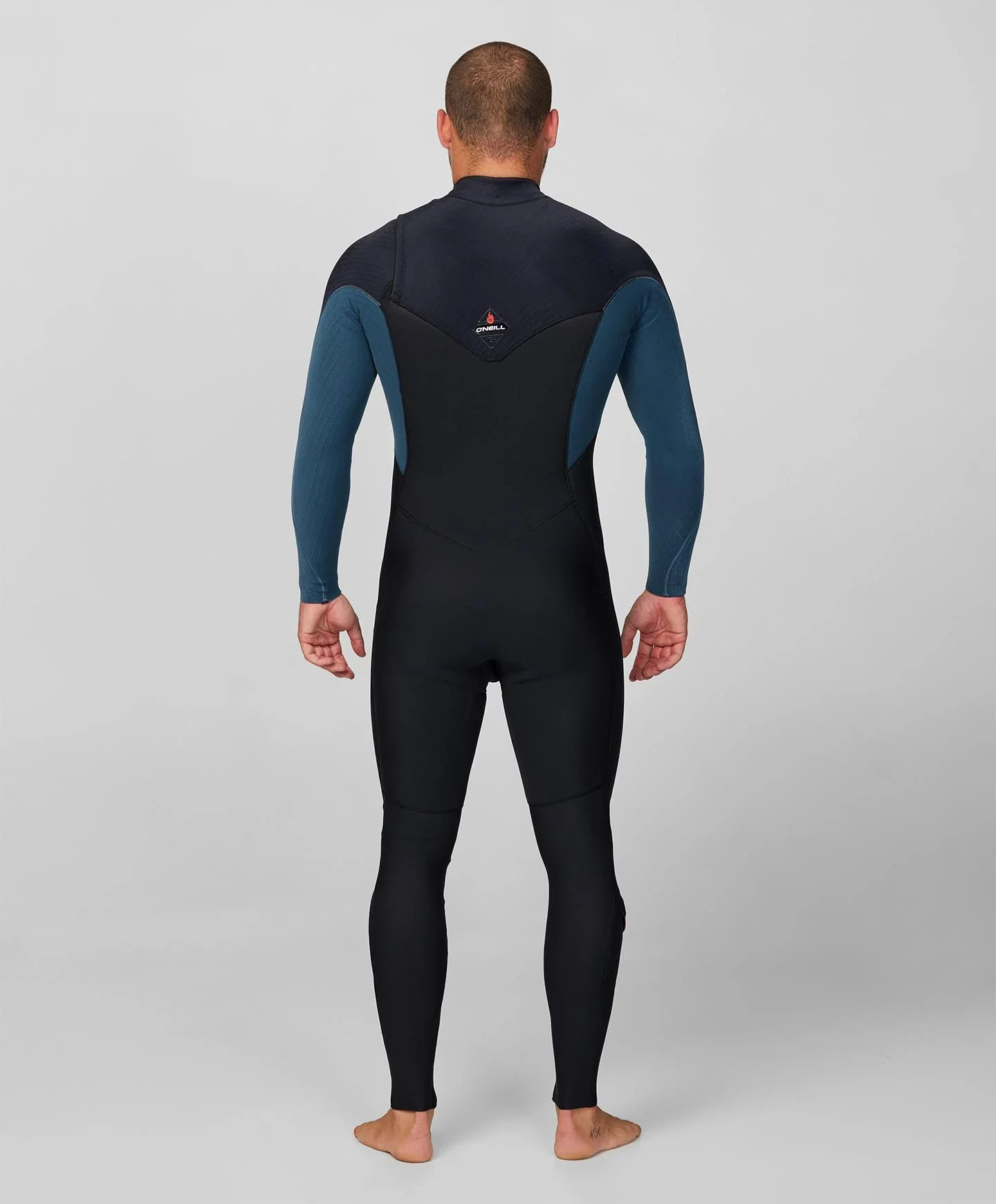 HyperFire 3/2mm Steamer Chest Zip Wetsuit - Cadet - Image 2