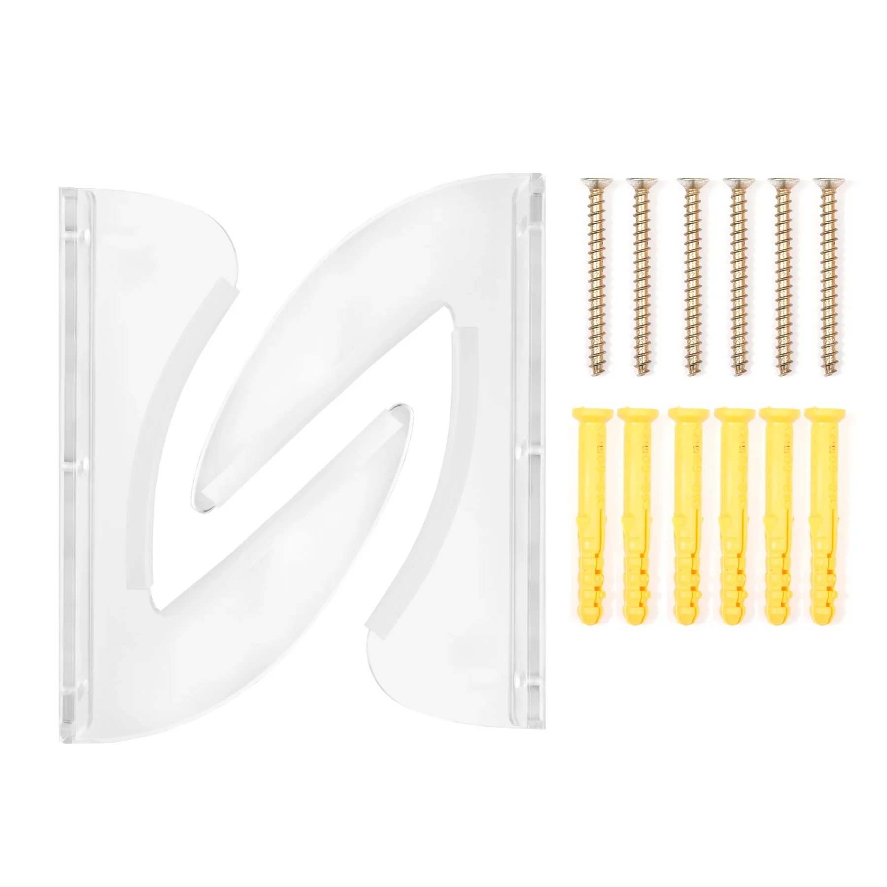 Invisible Wall Display Rack - Horizontal - Image 3