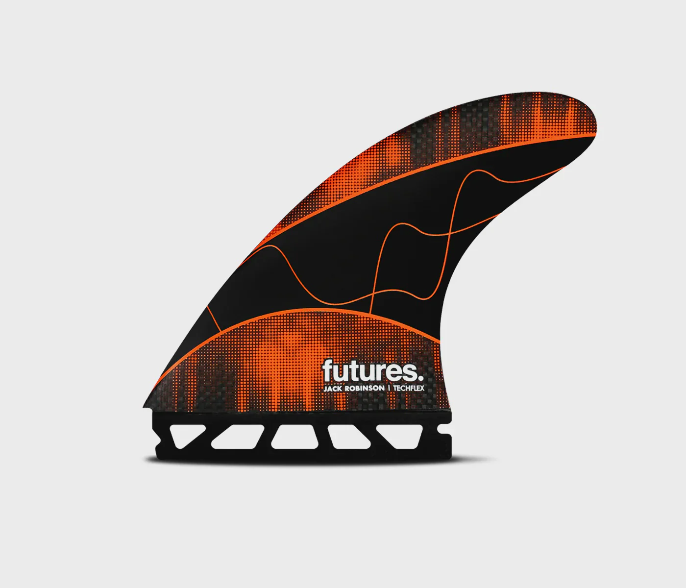Futures Jack Robinson Signature Techflex Large Fin Set  - Orange