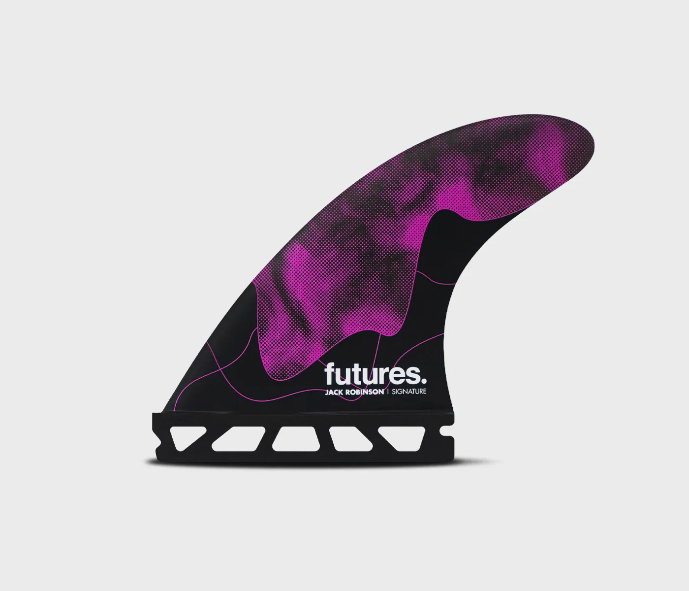 Futures Jack Robinson Signature Small Fin Set  - Violet