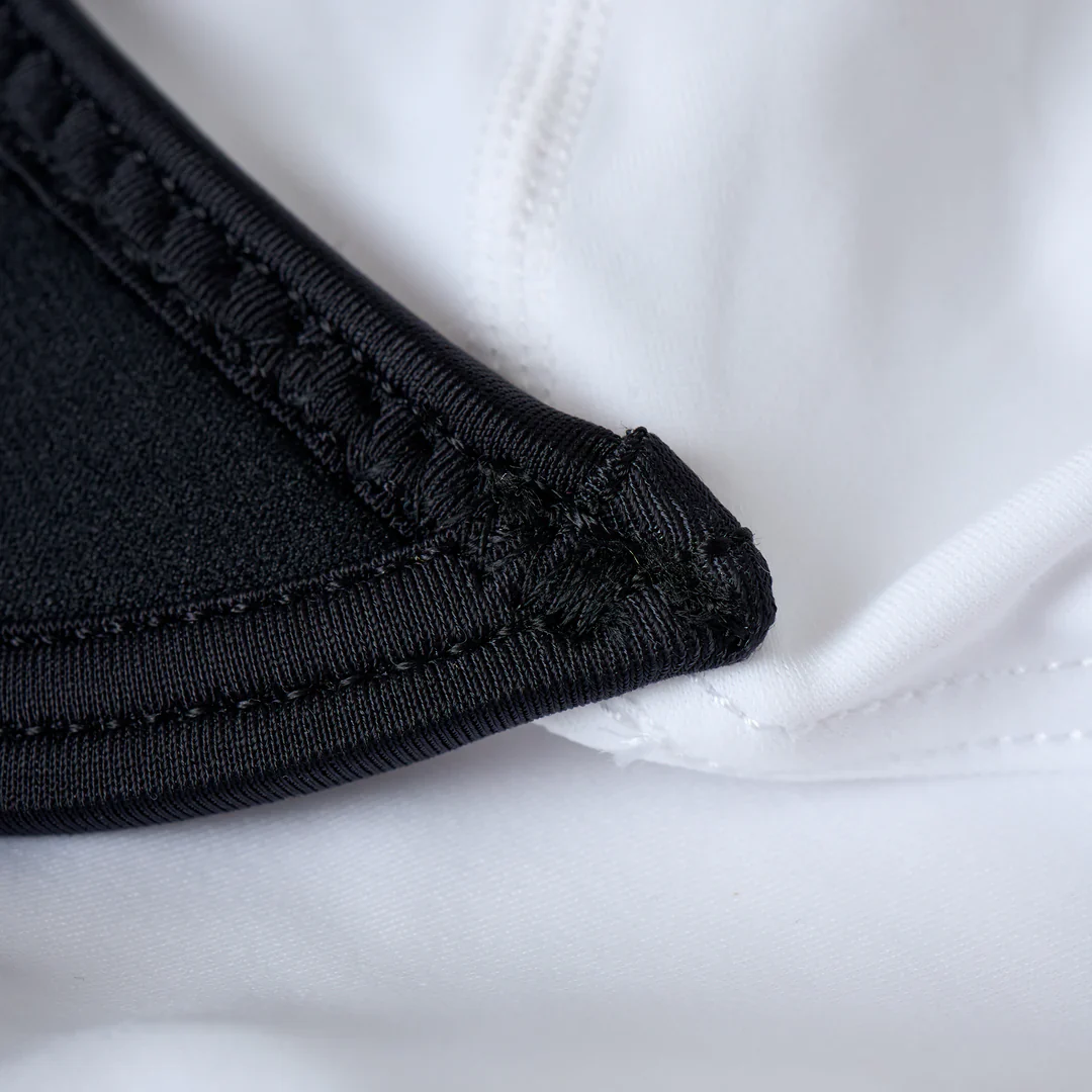 Long Sleeve Utility Pocket Hooded Rashguard - White - Image 4