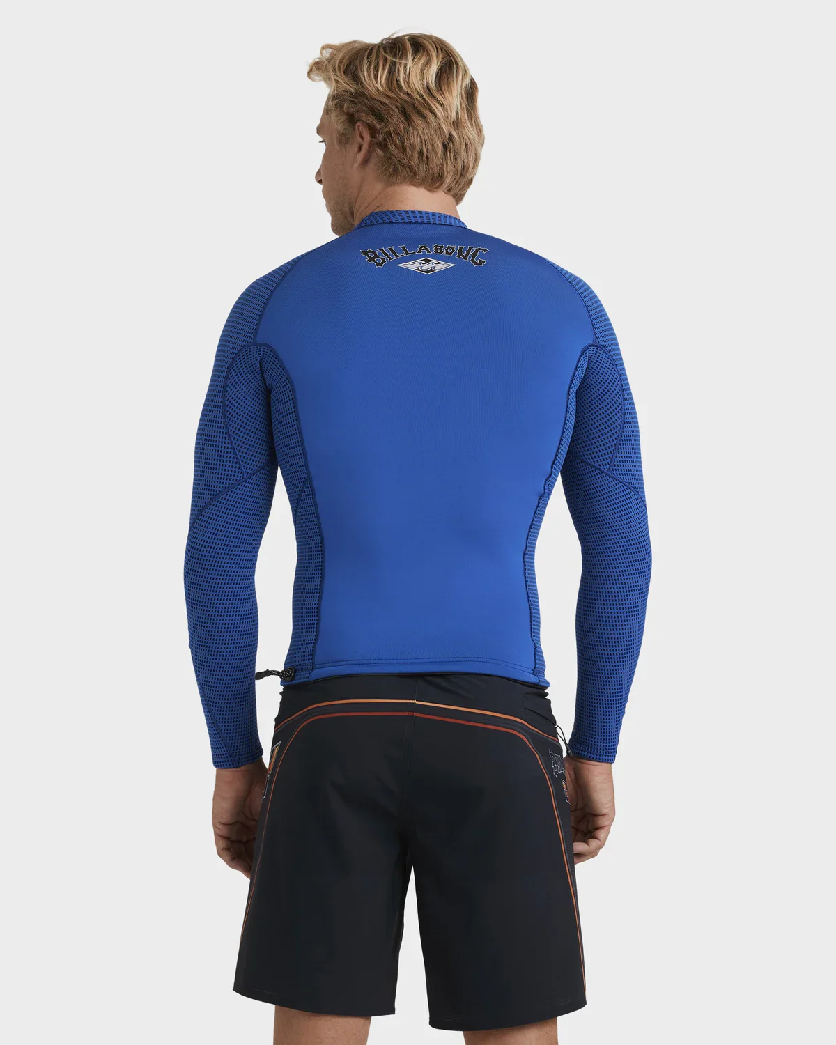 Mens 1mm Revolution Long Sleeve Wetsuit Top - Dark Cobalt - Image 2