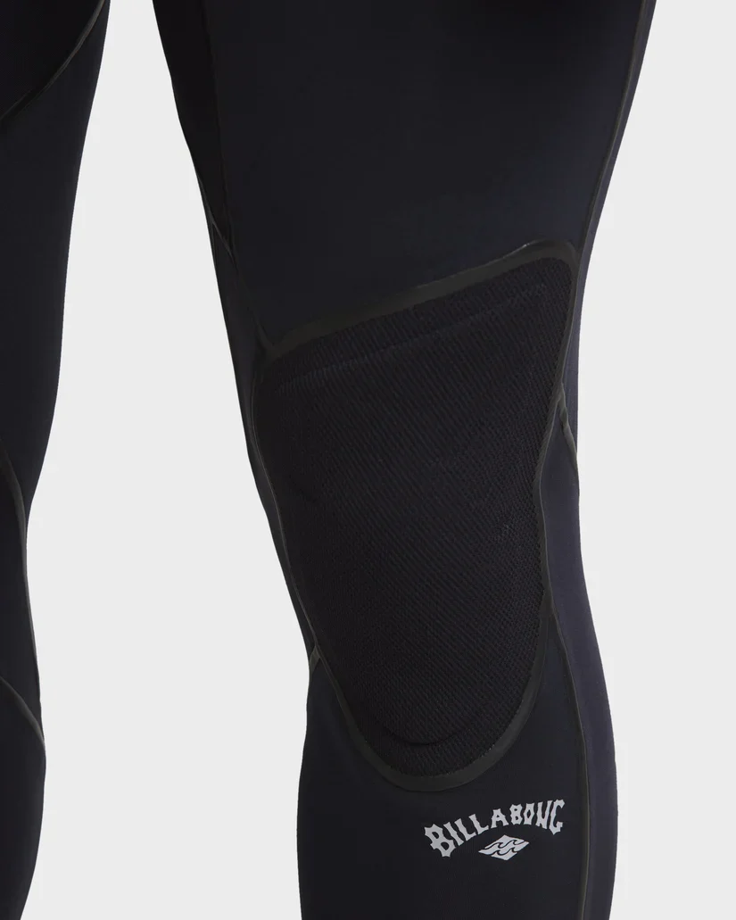Billabong Mens 3/2mm Revolution Pro Chest Zip Steamer Wetsuit - Black - Image 5