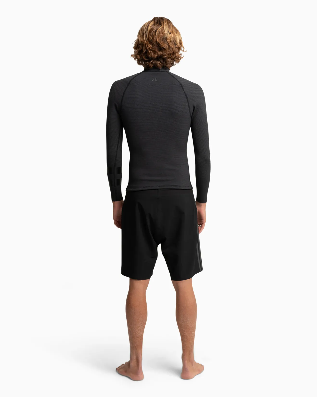 MEN'S ADVANT 1.5MM TEXTURE JACKET - BLACK - Image 3