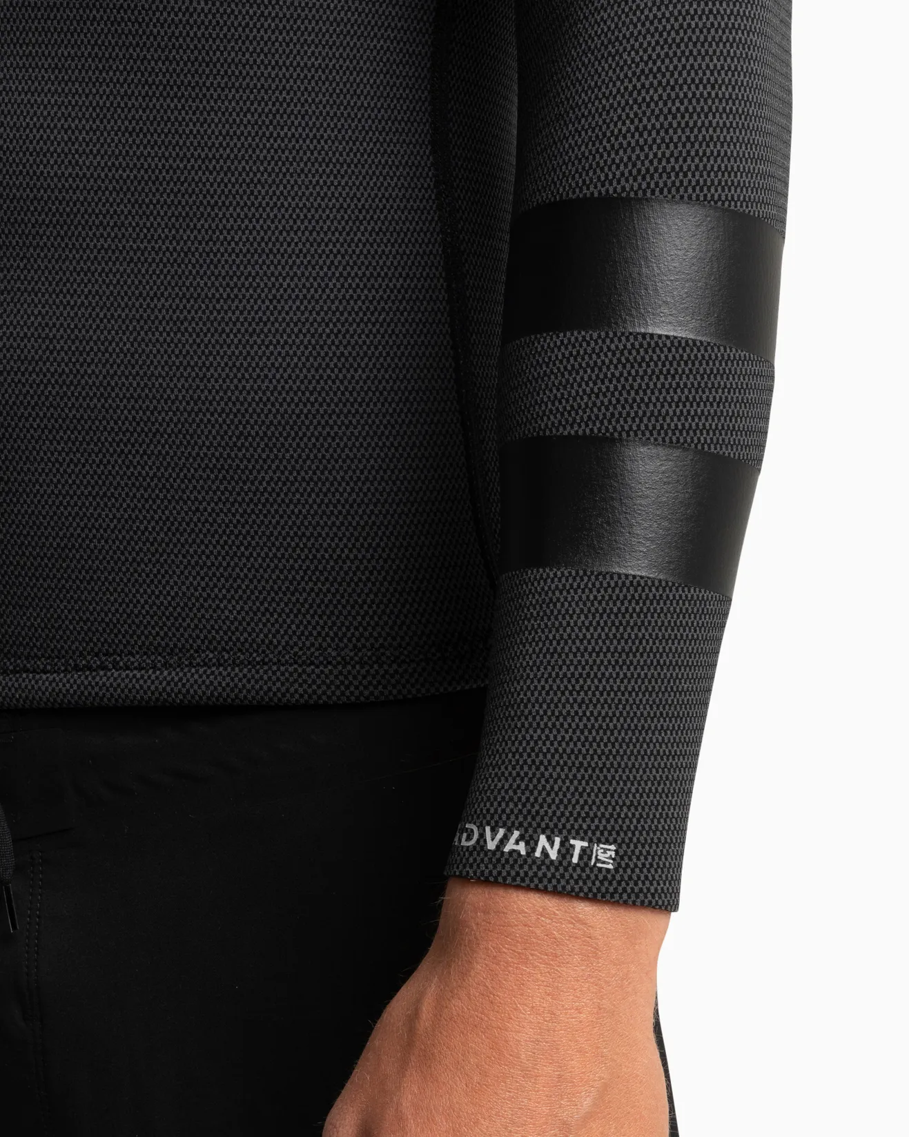 MEN'S ADVANT 1.5MM TEXTURE JACKET - BLACK - Image 4