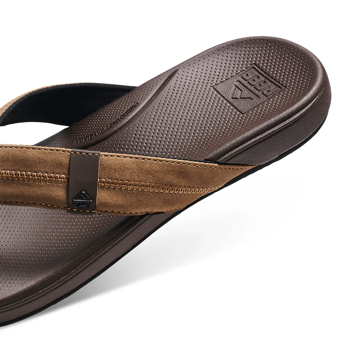 Men's Reef Cushion Phantom 2.0 Thongs - Brown/Tan - Image 3