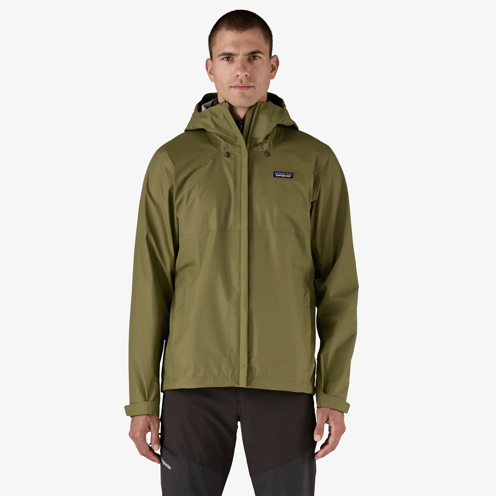 Men's Torrentshell 3L Rain Jacket - Tent Green - Image 2