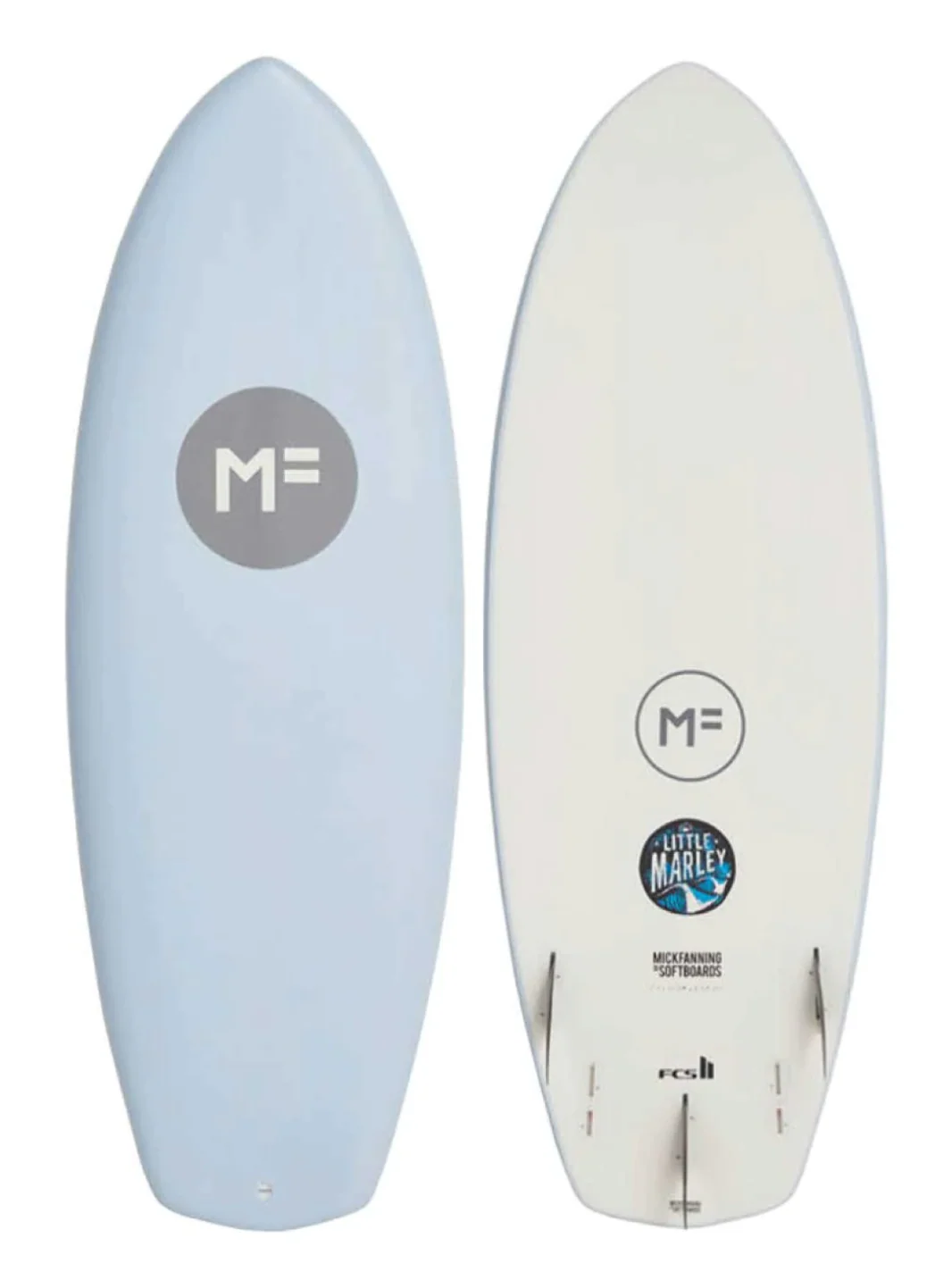 MF Little Marley Epoxy Lam Softboard - Sky - Image 3