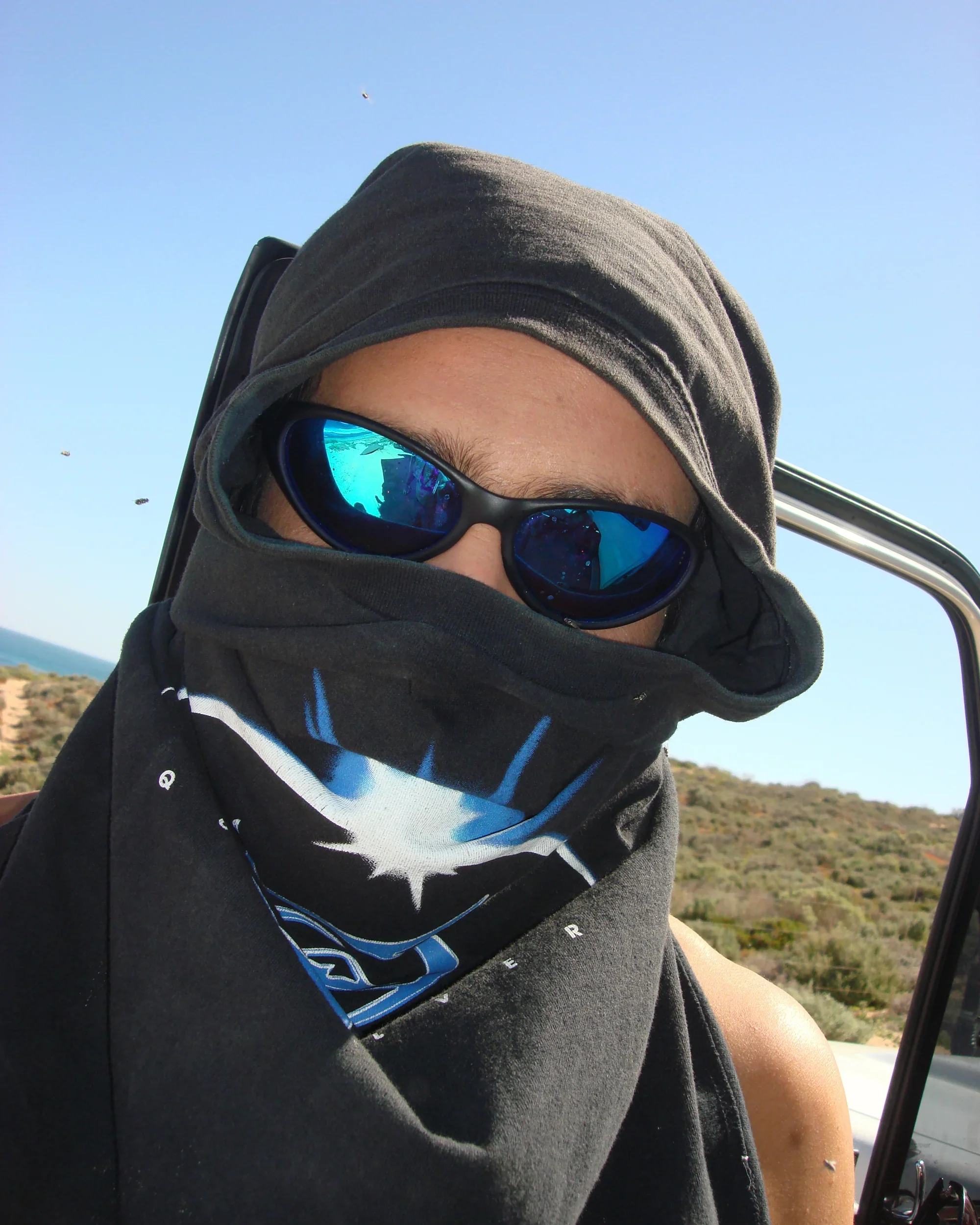 Morphine - Matte Black / Blue Reflective Polarised - Image 5