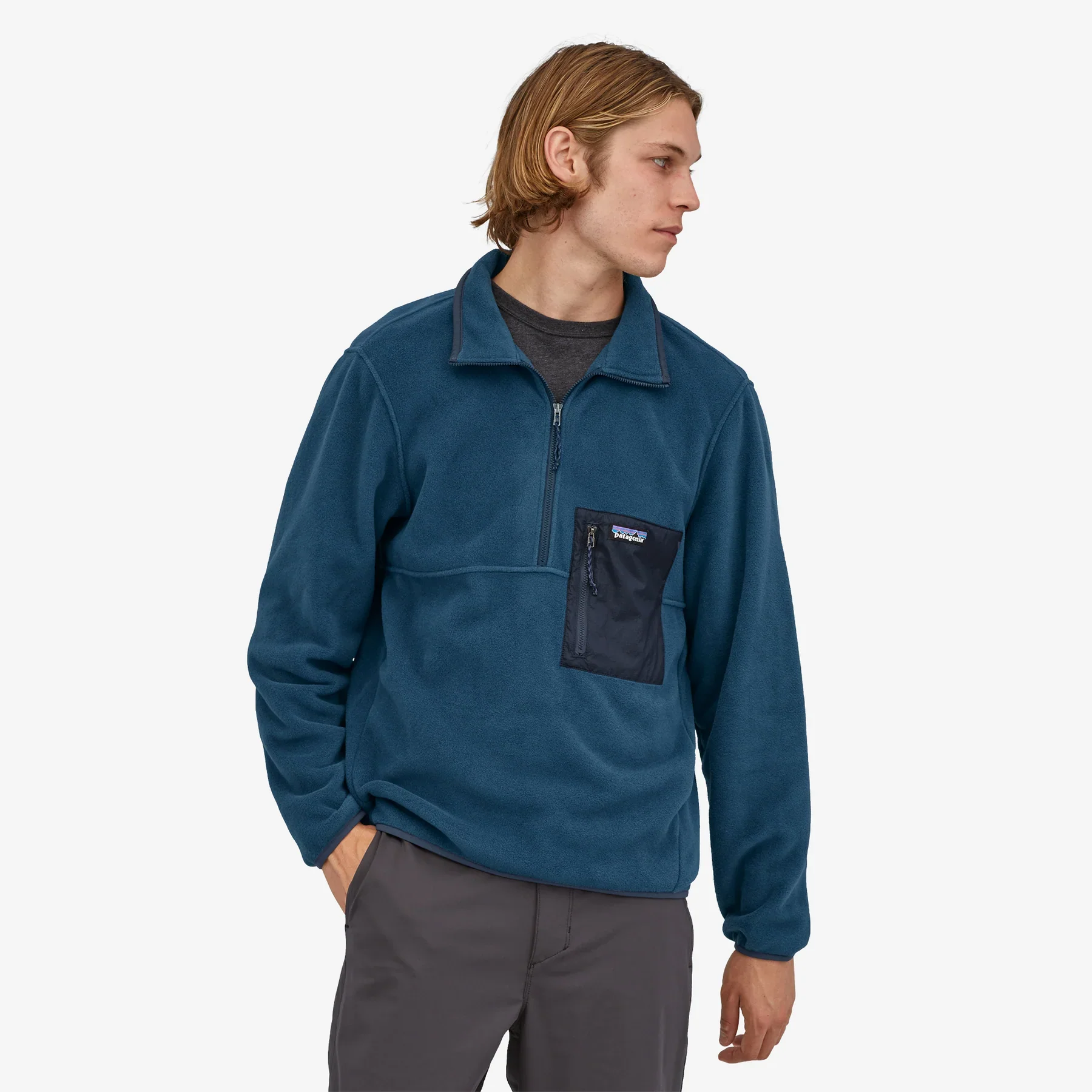 M'S MICRODINI 1/2 ZIP P/O - Image 2