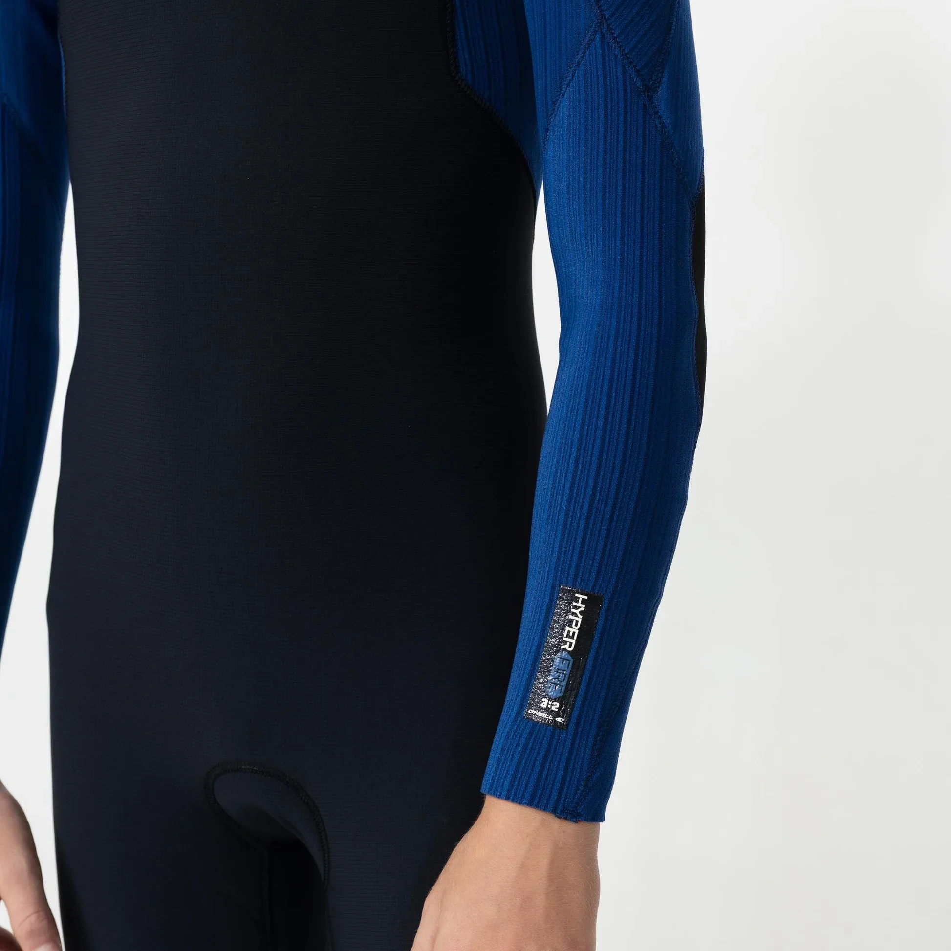 O'neill Boy's HyperFire 3/2mm Steamer Chest Zip Wetsuit - Black/Blue - Image 5