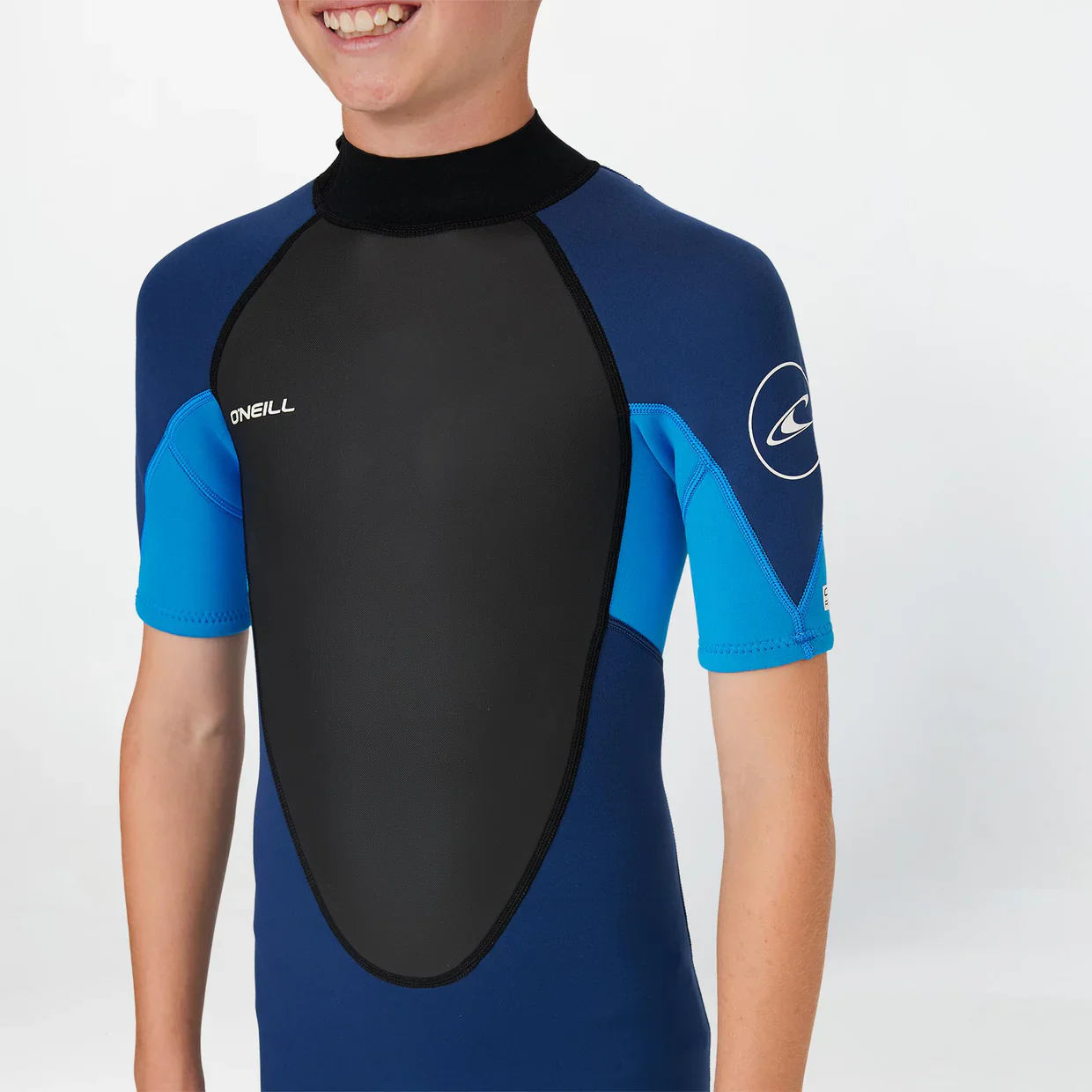 O'neill Boys Reactor 2mm Back Zip Spring Suit - Navy - Image 3