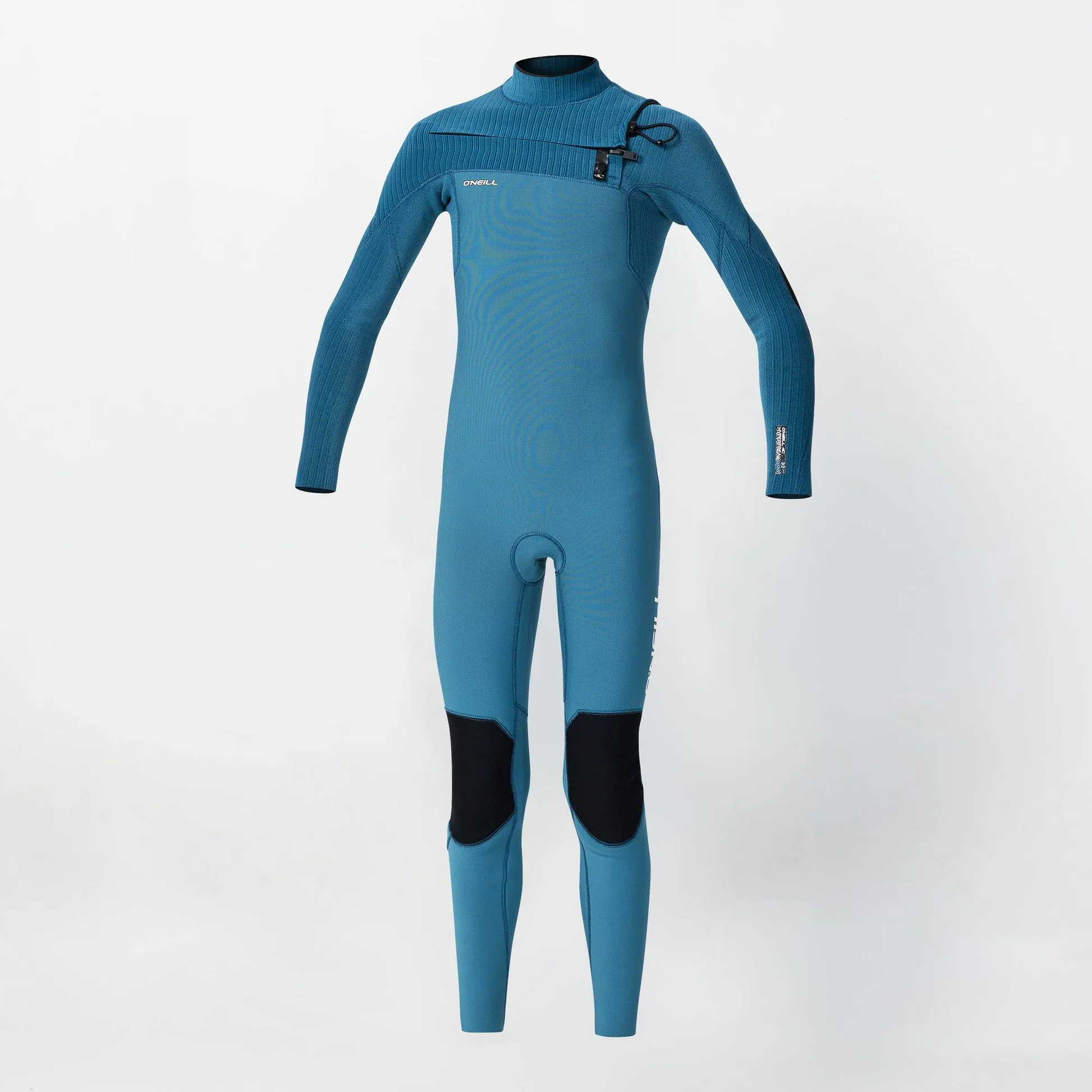 O'neill Kid's HyperFreak 3/2+ Steamer Chest Zip - Blue Haze - Image 7