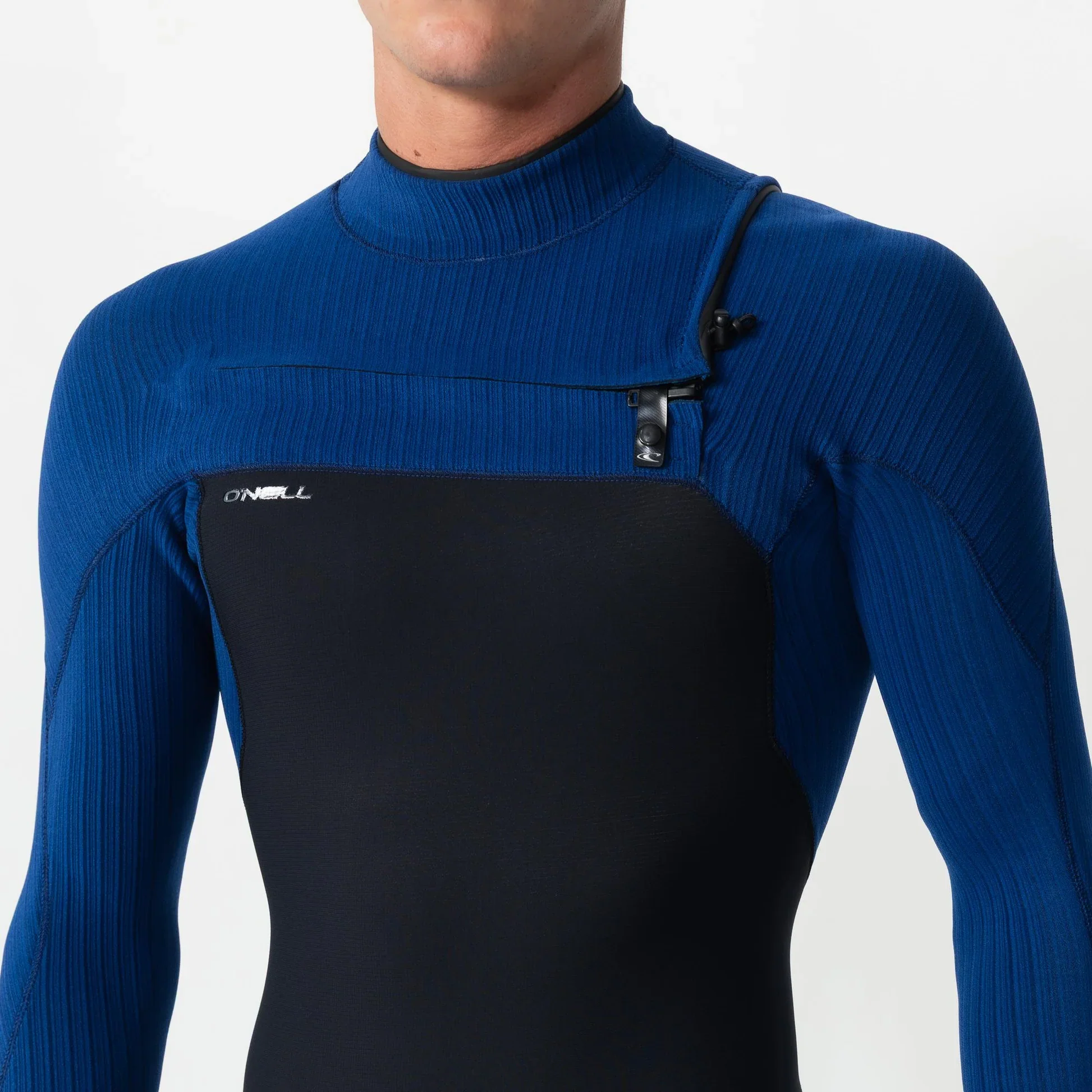 O'neill Men's HyperFreak 3/2+ Steamer Chest Zip - Twilight Blue - Image 5