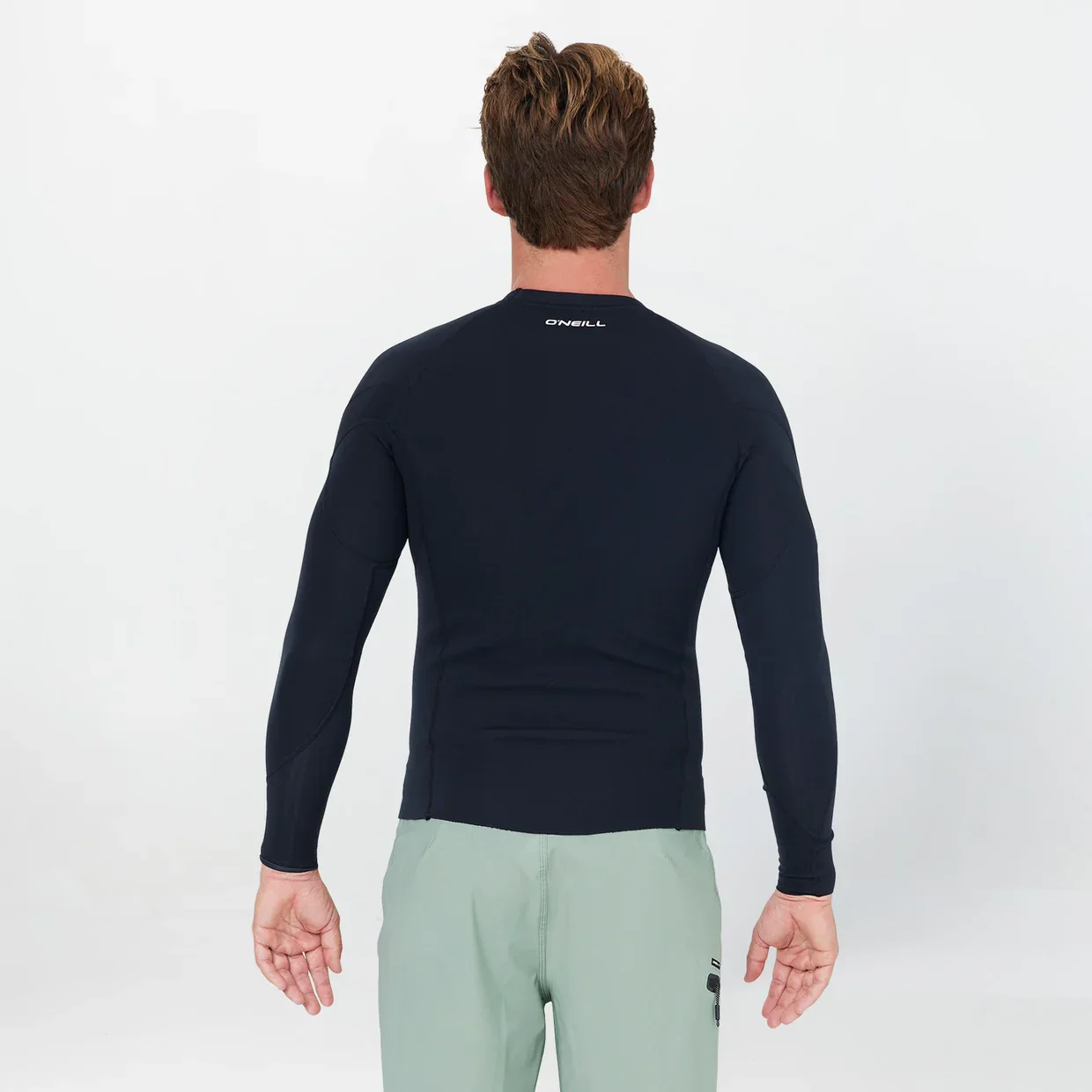 O'neill Men's Reactor 1.5mm Long Sleeve Wetsuit Jacket - Black - Image 2