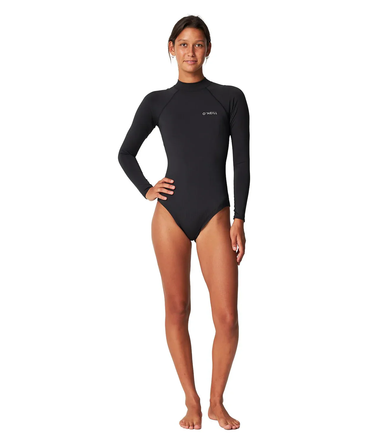O'neill Women's Salina Premium BZ UV Surf Suit - Black - Image 3