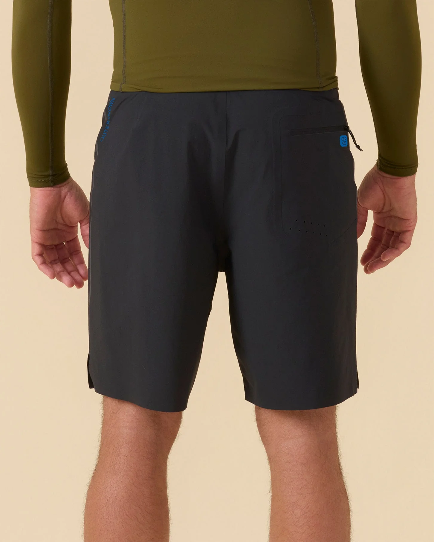 Outerknown APEX Evolution 19" Trunk by Kelly Slater - Pitch Black - Image 3
